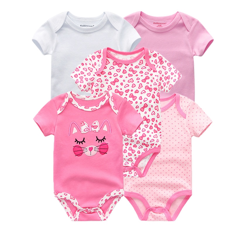 Baby Jumpsuit Daily Onesies Set (Set of 5)